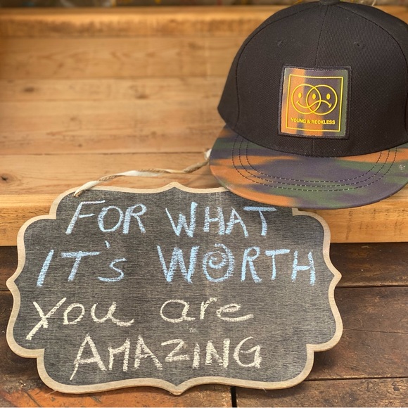 🍁243-You Are Desirable ❤️ Young And Reckless Ball Cap - Picture 3 of 8